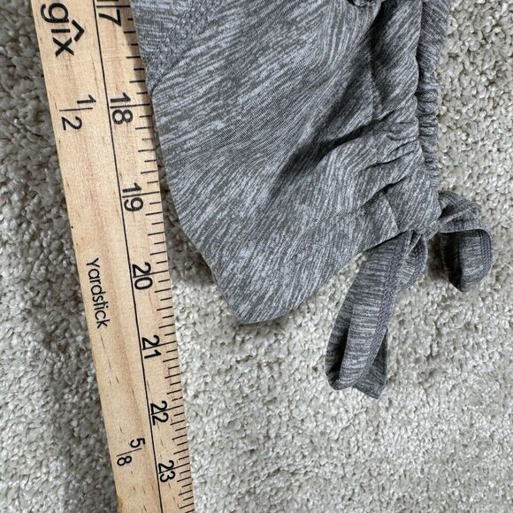 Free People Movement Swerve Lace Side Leggings Size Small Gray Heathered Yoga - Picture 7 of 14